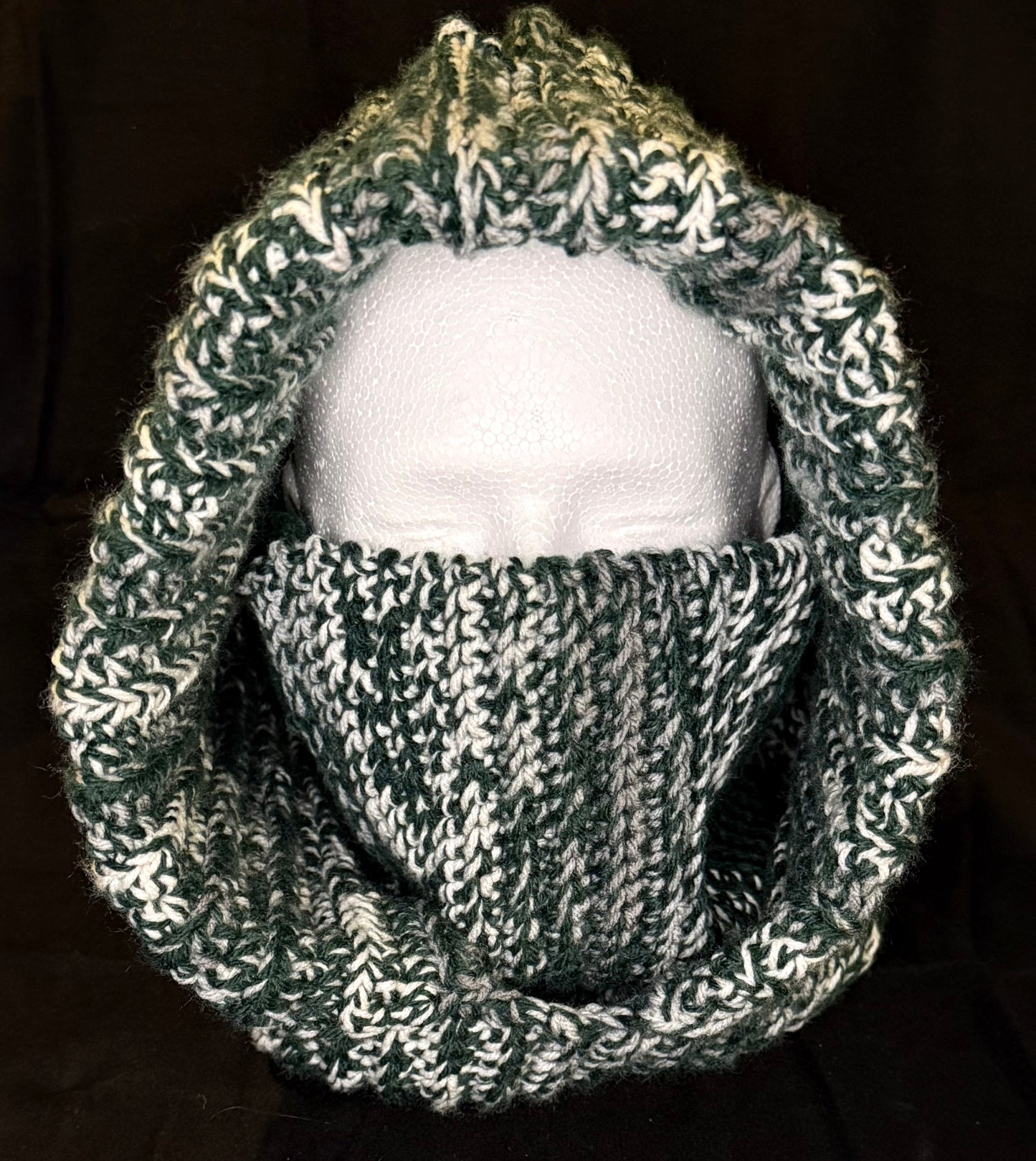 Hooded Turtleneck Cowl